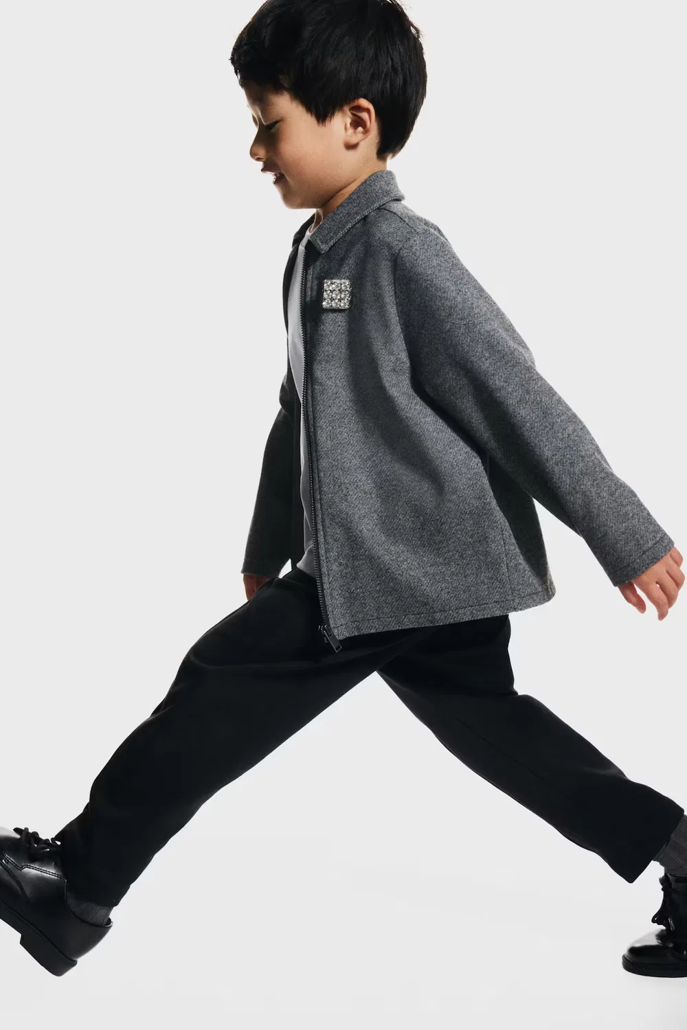 Спортивные брюки с тонкой полоской H&M, Schwarz