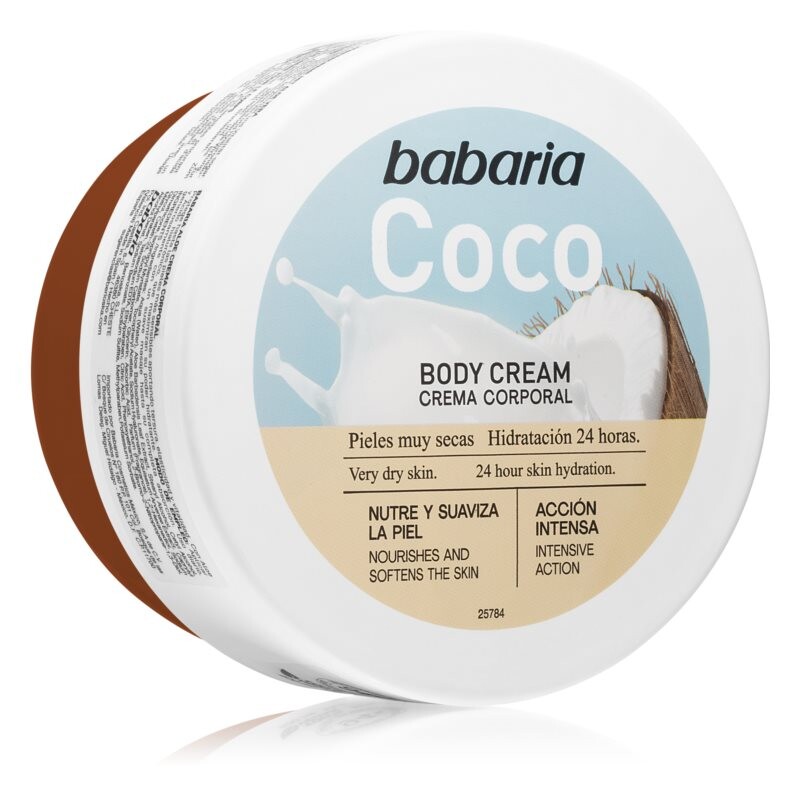 

Крем для тела для очень сухой кожи Babaria Coconut