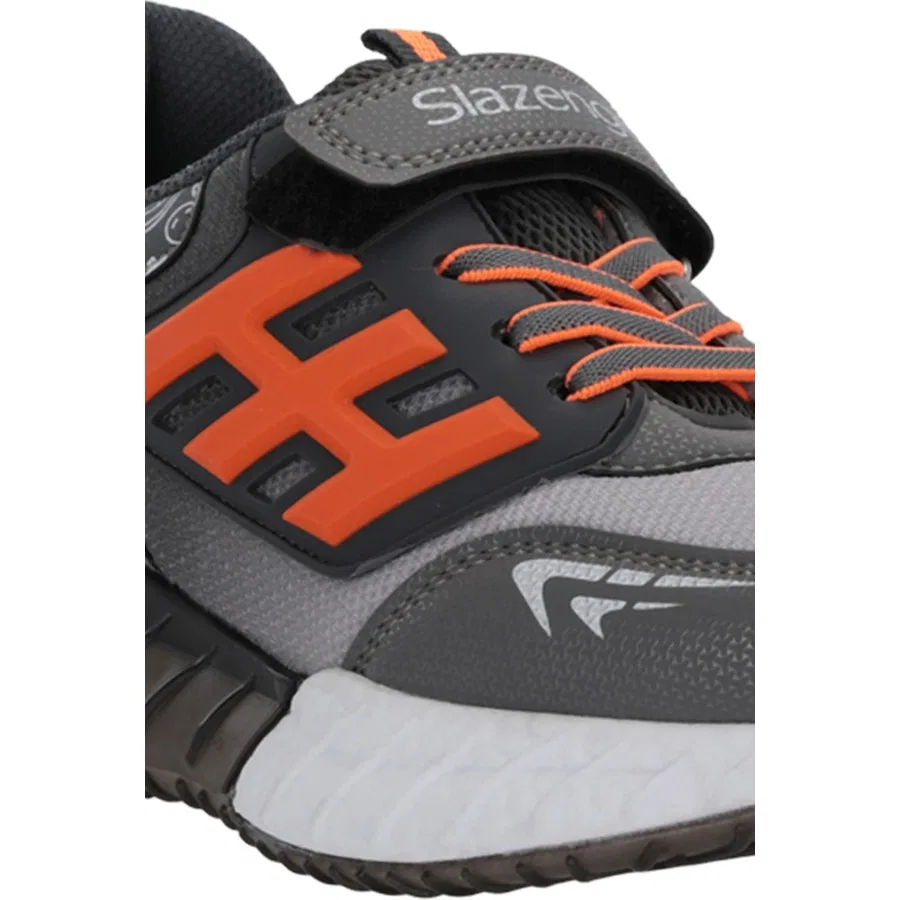 Кроссовки повседневные с липучкой Enzo P Slazenger, Дымчато-оранжевый — фото 4