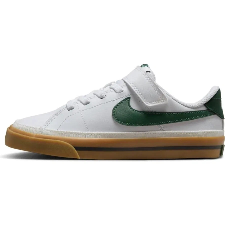 Кроссовки детские с липучкой Court Legacy Psv Nike, Белый