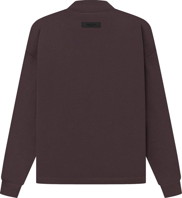 Толстовка Fear of God Essentials Relaxed Crewneck 'Plum', коричневый — фото 3