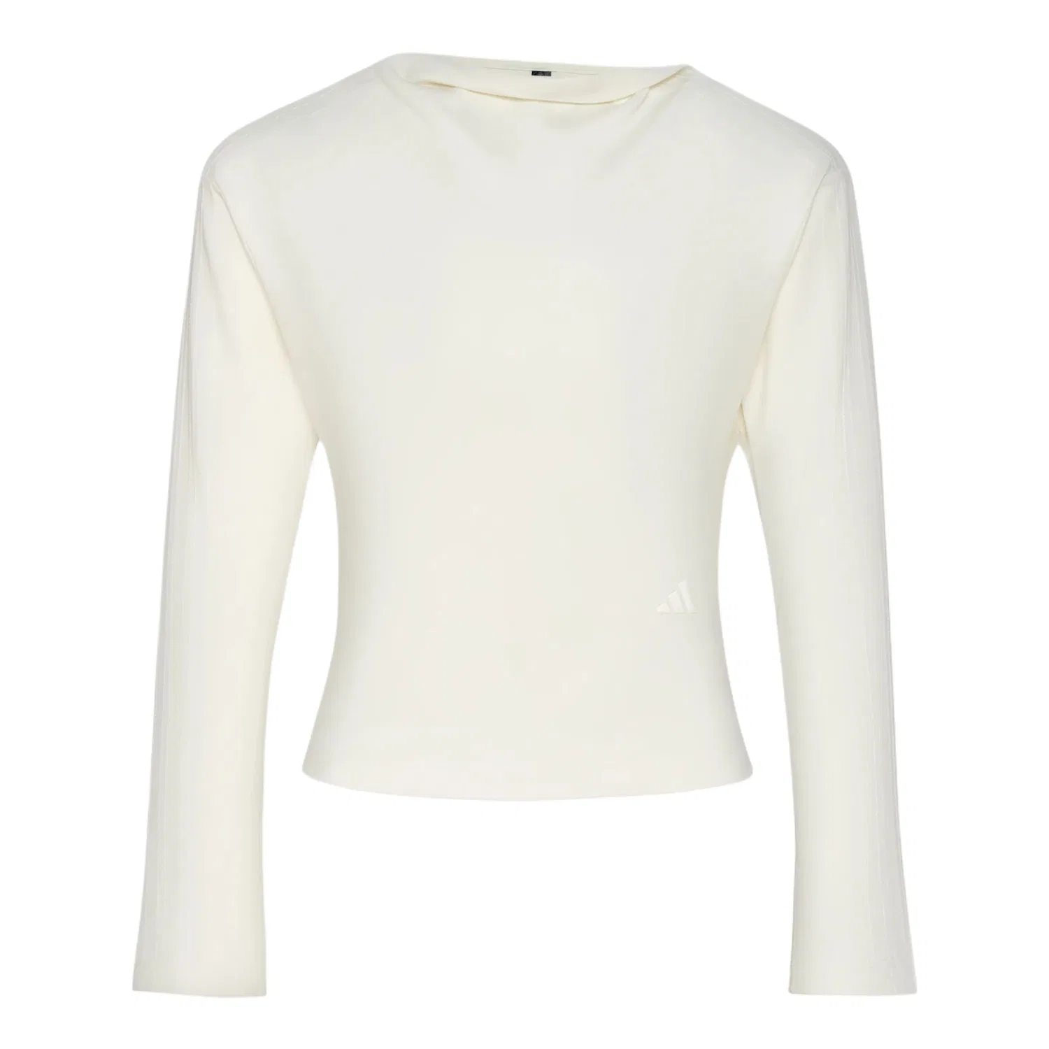 Женская футболка с круглым вырезом Jade White Adidas