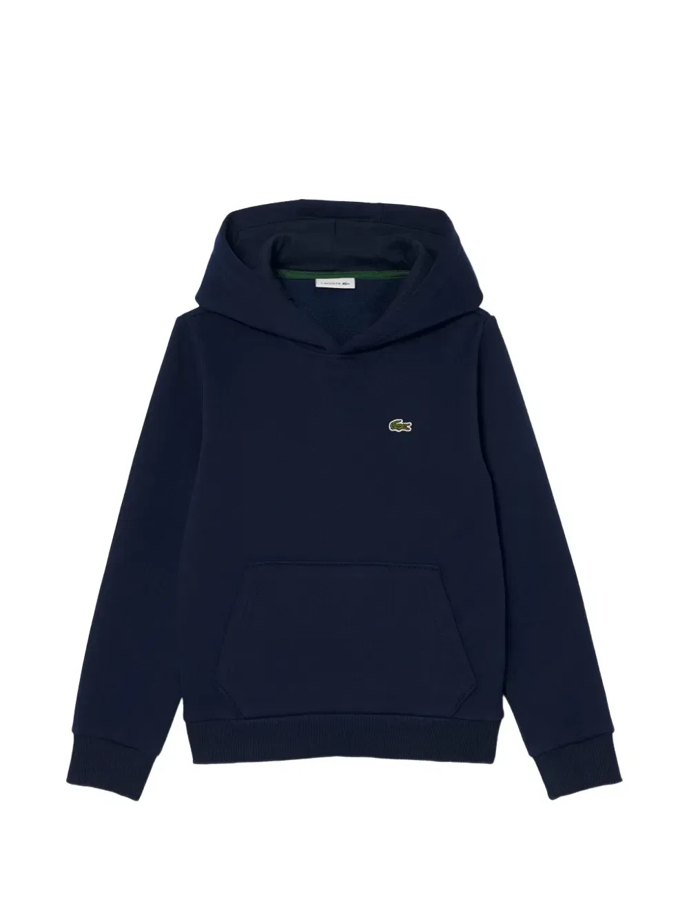 Худи с нашивкой-логотипом Lacoste Kids, синий