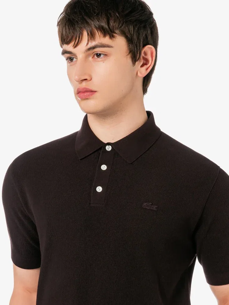 Футболка поло LACOSTE, Antique Gold — фото 2