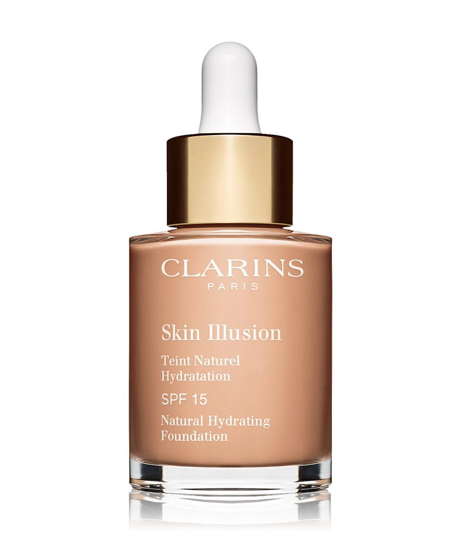 

Жидкая основа CLARINS Skin Illusion Natural Hydrating SPF 15, Nr. 107C, 30 ml