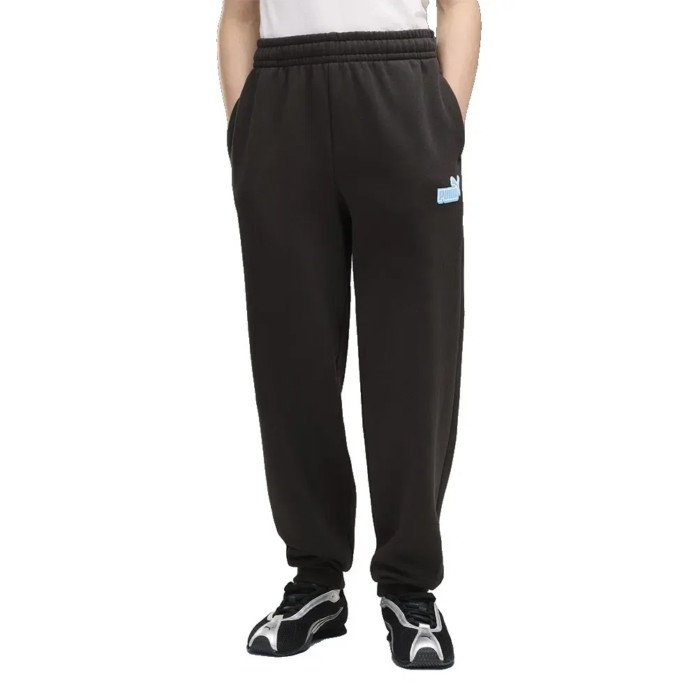 Брюки Relaxed Fit Essential Logo Lab Puma, черный