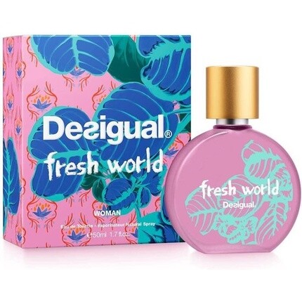 

Туалетная вода Desigual Fresh World, 100 мл, спрей