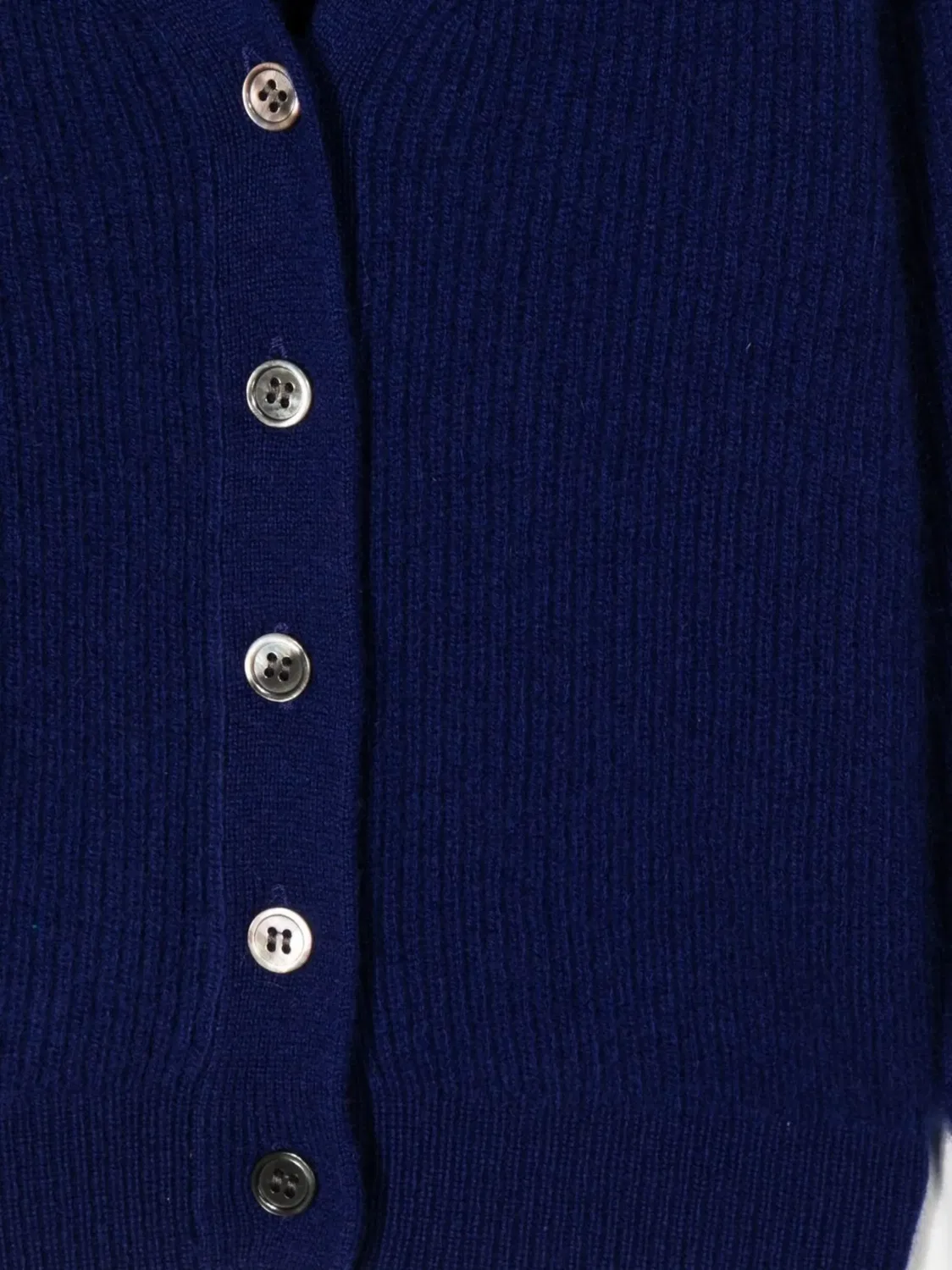 Кардиган из кашемира 'Mimi' с V-образным вырезом Cashmere In Love, темно-синий — фото 2