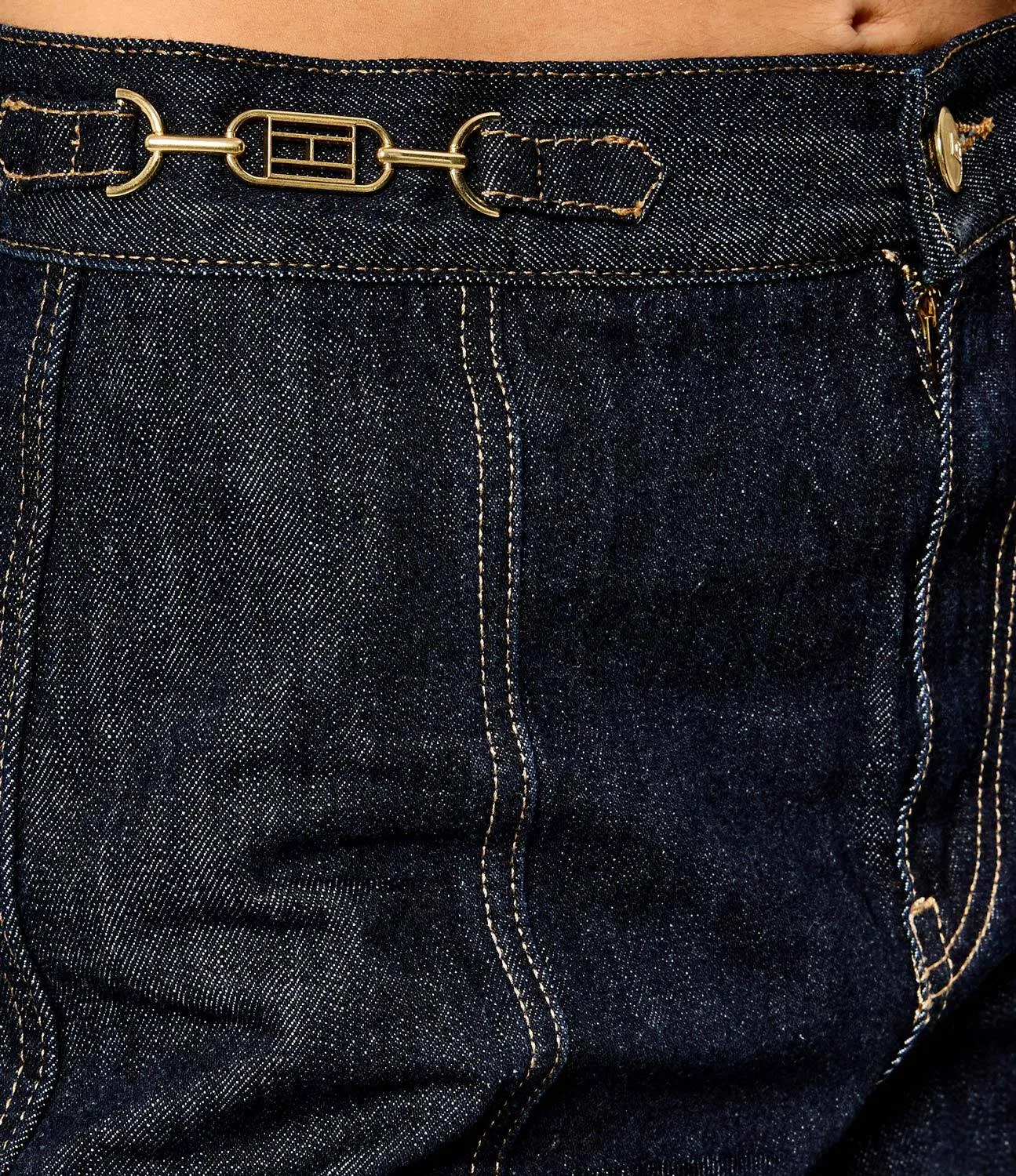 Джинсы свободного кроя Indie Tommy Hilfiger, темно-синий — фото 4