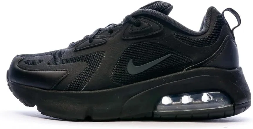 Детские кроссовки для мальчиков Nike Air Max 200 GS, Black/Anthracite