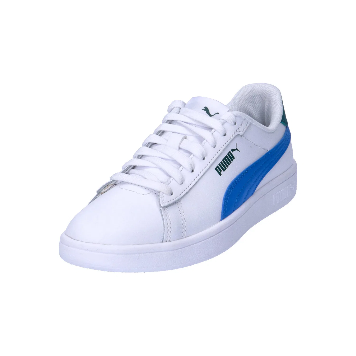 Детские кроссовки Smash 3.0 L Jr Puma, Weiss Schwarz — фото 4