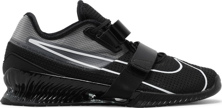 Кроссовки Nike Romaleos 4 'Black White', черный - фото