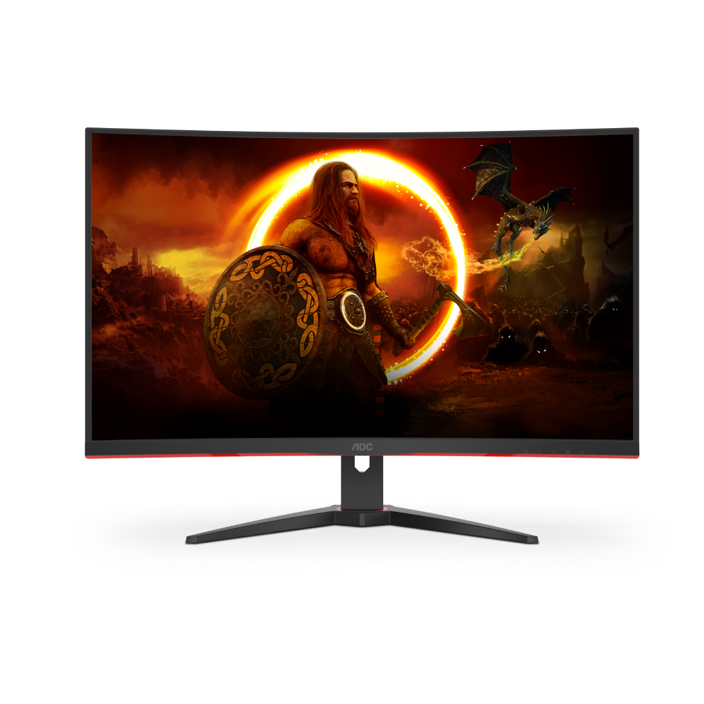 

Игровой монитор AOC C32G2ZE, 31.5", 1920x1080, 240 Гц, VA, черный