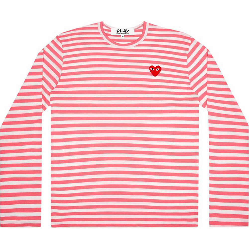 

Кофта Comme des Garçons PLAY Pastelle Striped 'Pink', розовый