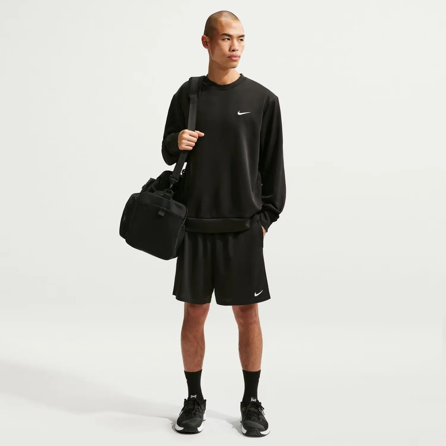 Мужские шорты для тренировок Nike Dri-FIT Flex 7In Short, Negro — фото 3