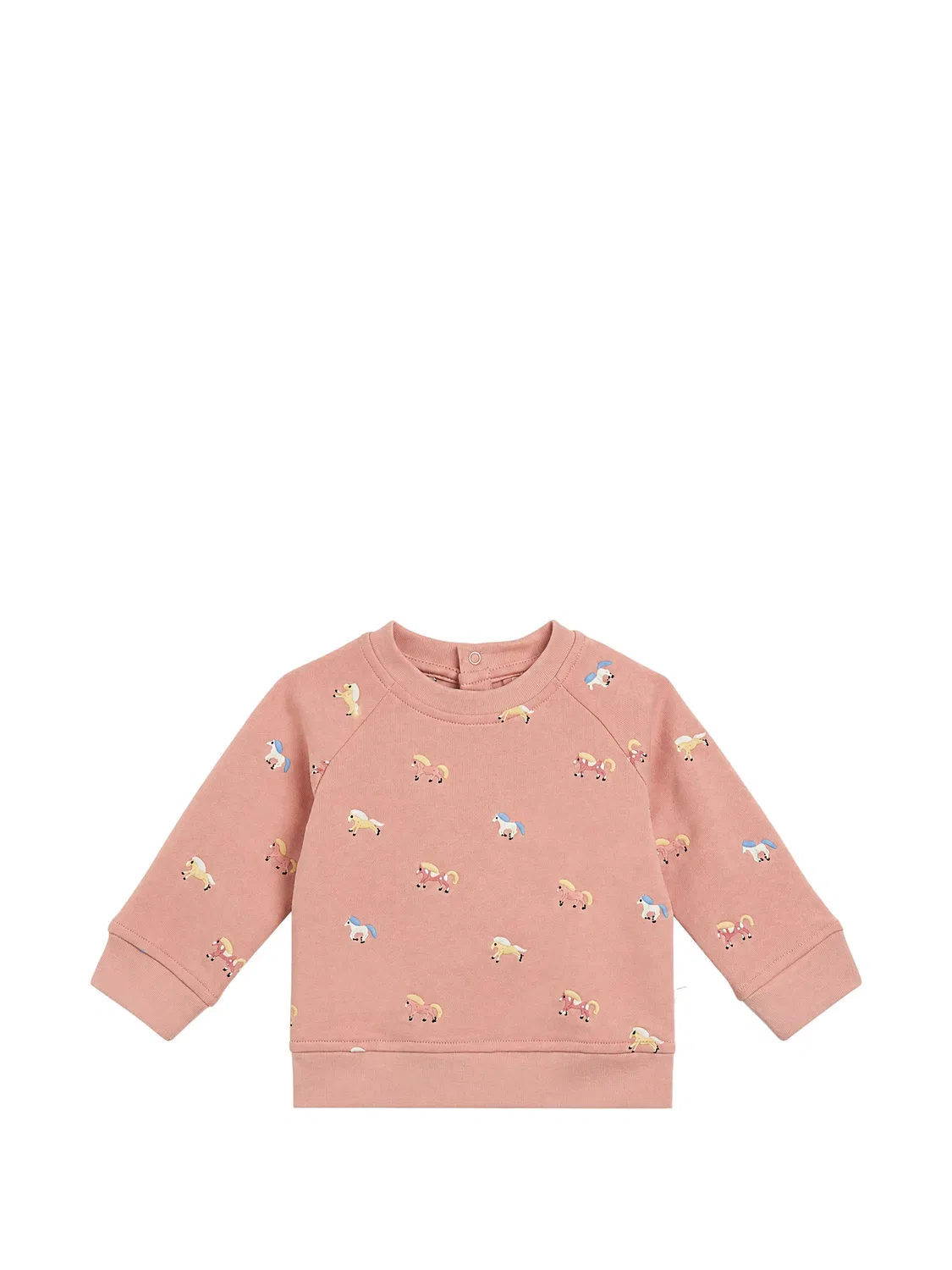 Толстовка с рукавами реглан и принтом Stella Mccartney Kids, розовый