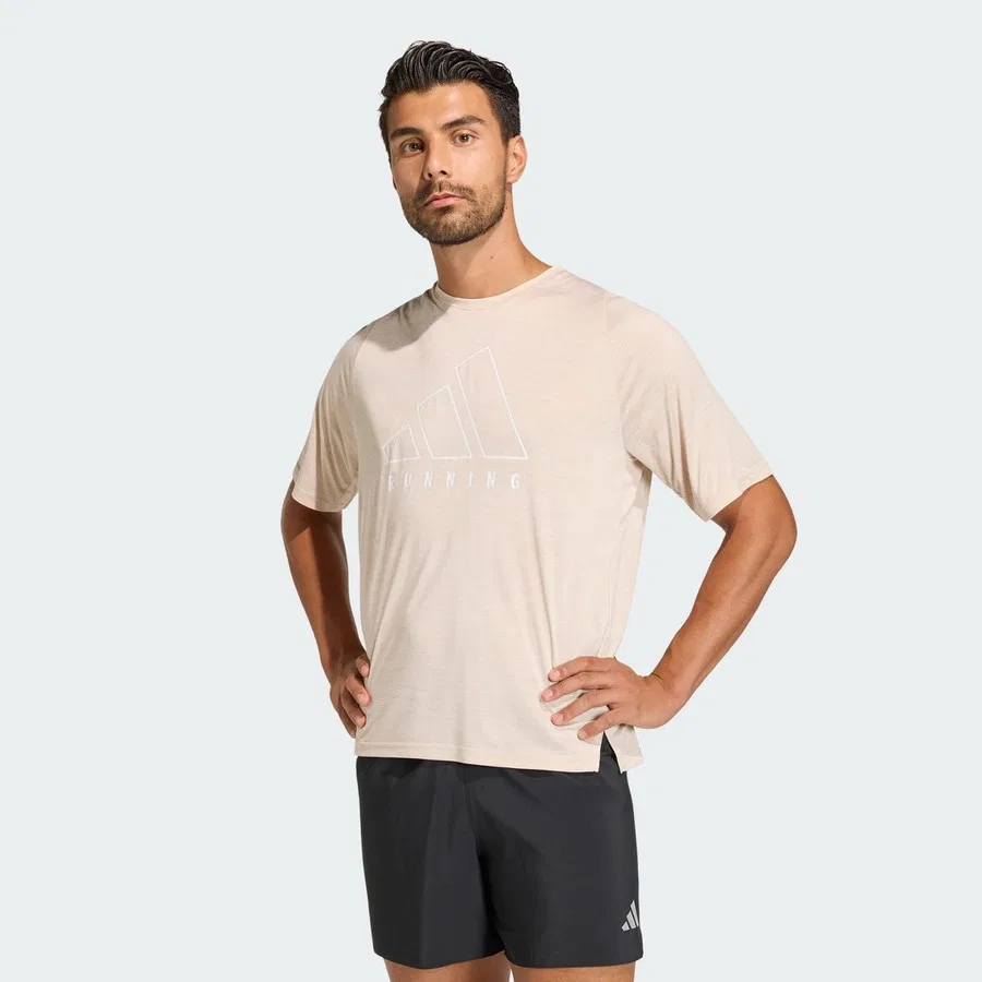 Футболка с длинным рукавом Soft Touch Performance KA0313 ADI365 adidas, Светло-бежевый