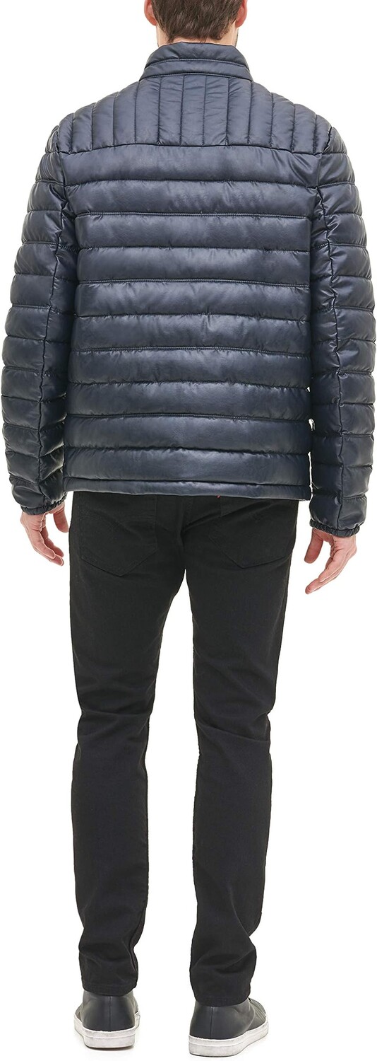 Куртка Tommy Hilfiger Water Resistant Ultra Loft Down, темно-синий — фото 4