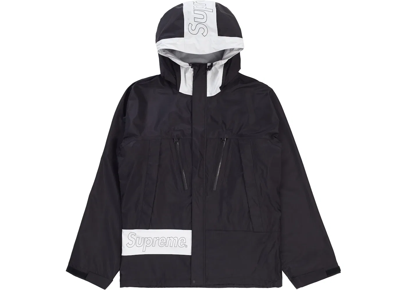 Мужская куртка с проклеенными швами Supreme Jacket (SS19), Black