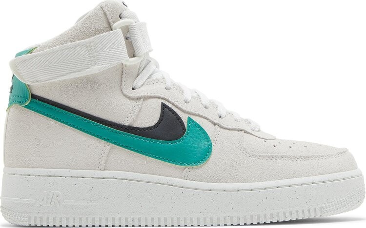 Кроссовки Nike Wmns Air Force 1 High SE '82 - Neptune Green', белый