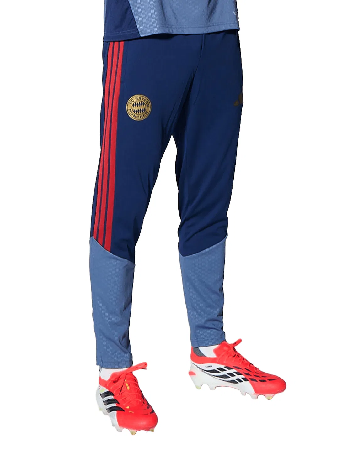 Спортивные брюки Adidas Performance Slim fit FC Bayern München 26/27 цвета опал, темно-синий — фото 4