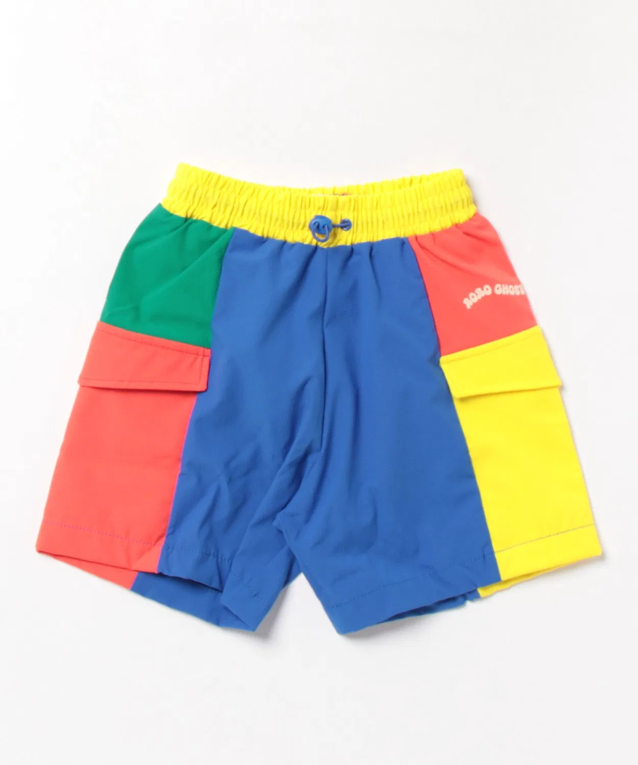 Детские плавки-шорты с цветными вставками, модель Color Block Swim Board Shorts BOBO CHOSES, Multi