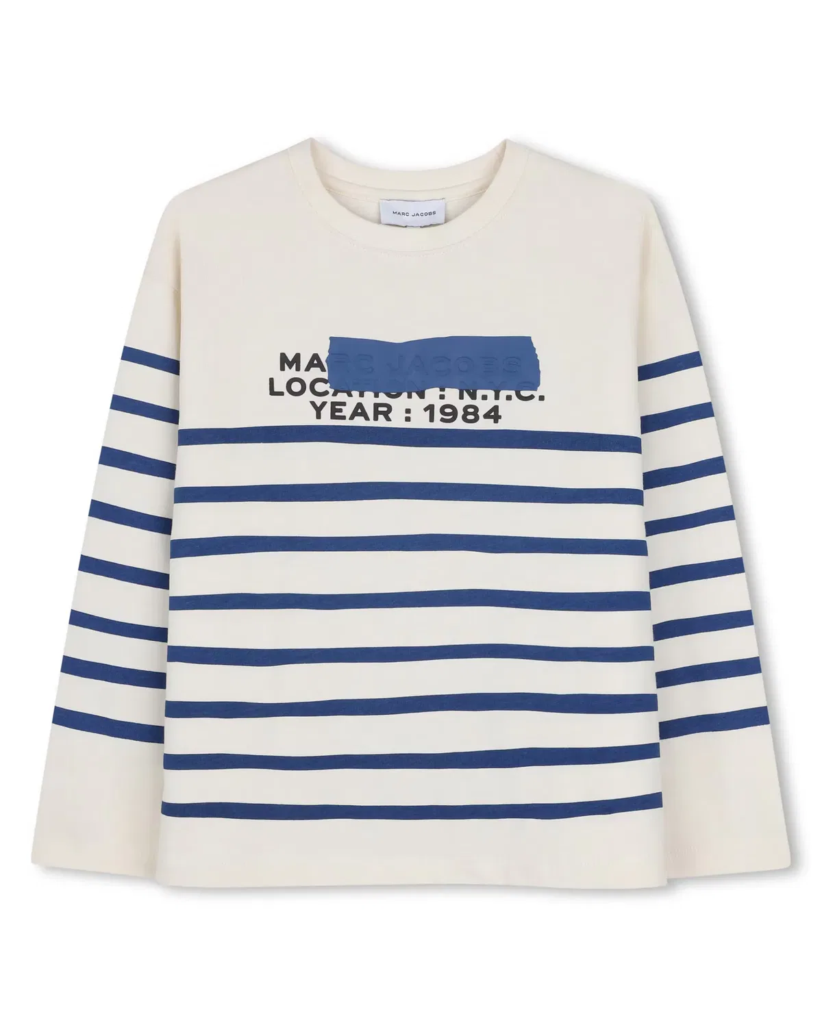Детская футболка с длинным рукавом с принтом Marc Jacobs, Crudo