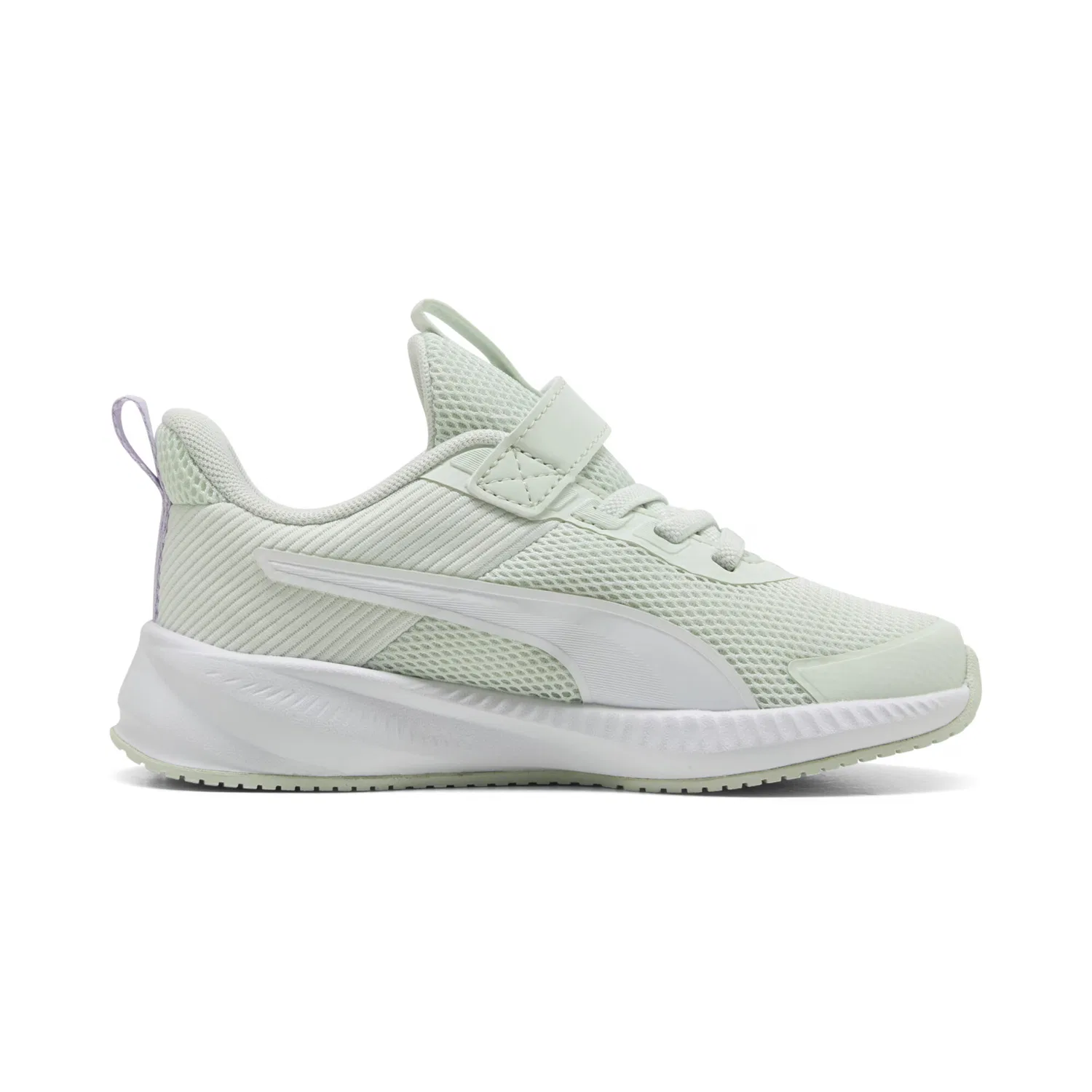 Спортивные кроссовки Puma Flyer 4 пастельно-зеленого цвета — фото 4
