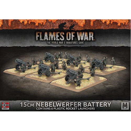 

Фигурки Flames Of War: 15Cm Rocket Launcher Battery (X6 Plastic)