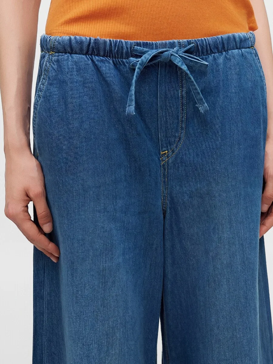Джинсы GAP Wide leg Jeans 'EASY' синего цвета — фото 2