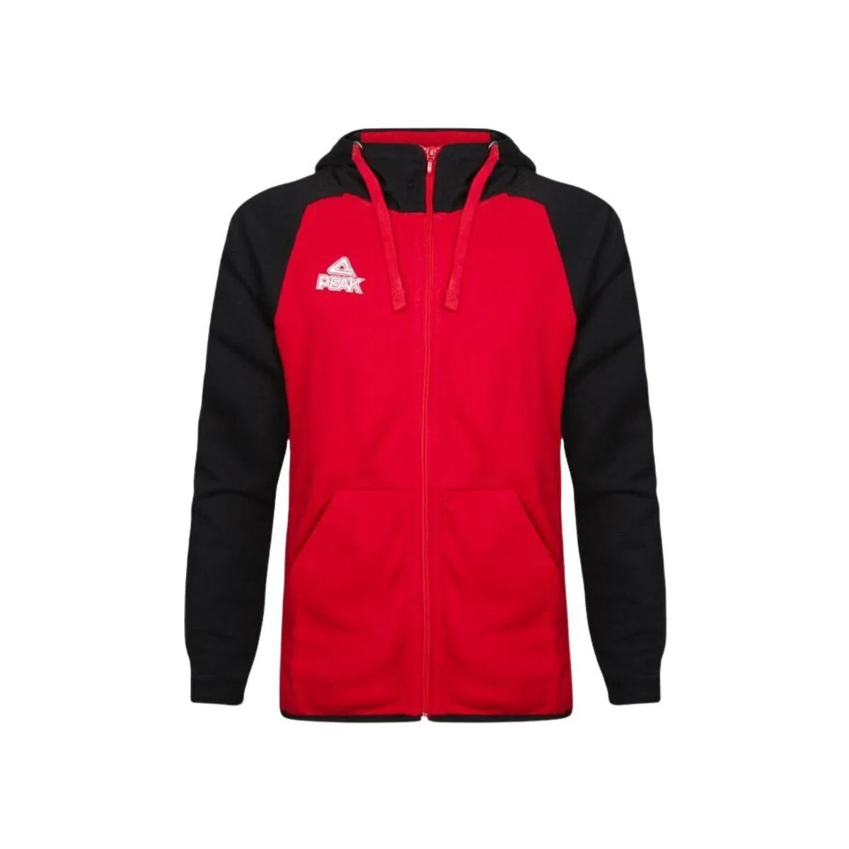 Детское худи с капюшоном Peak, Цвет Rot Schwarz
