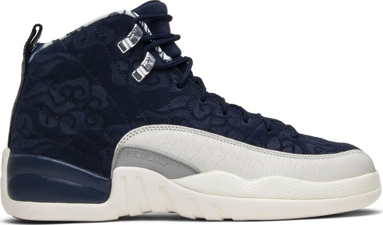 

Кроссовки Air Jordan 12 Retro GS International Flight, синий, Синий;черный, Кроссовки Air Jordan 12 Retro GS International Flight, синий