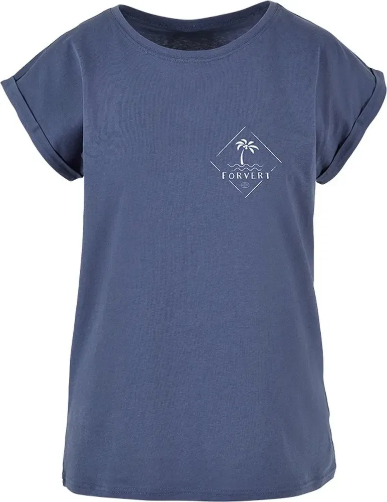 Женский топ Forvert Ladies Tee Mojave Brandit, Blue