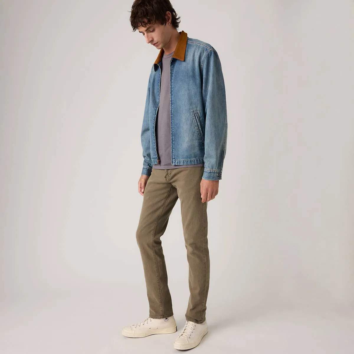 Мужские джинсы 502 зауженного кроя Levi's, Shitake - Brown