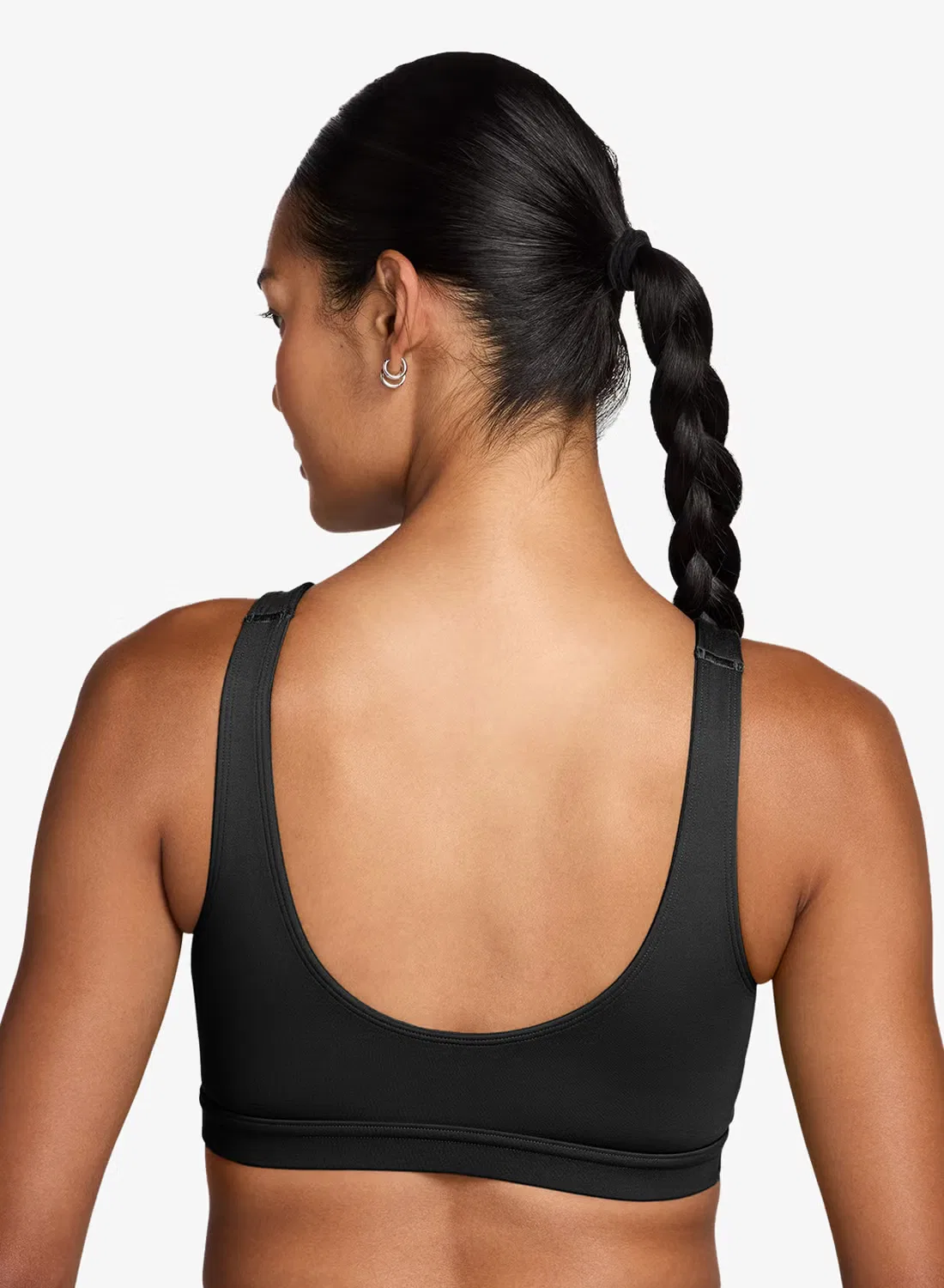 Бюстгальтер спортивный средней поддержки 1 Bra Capsule Nike, черный — фото 2