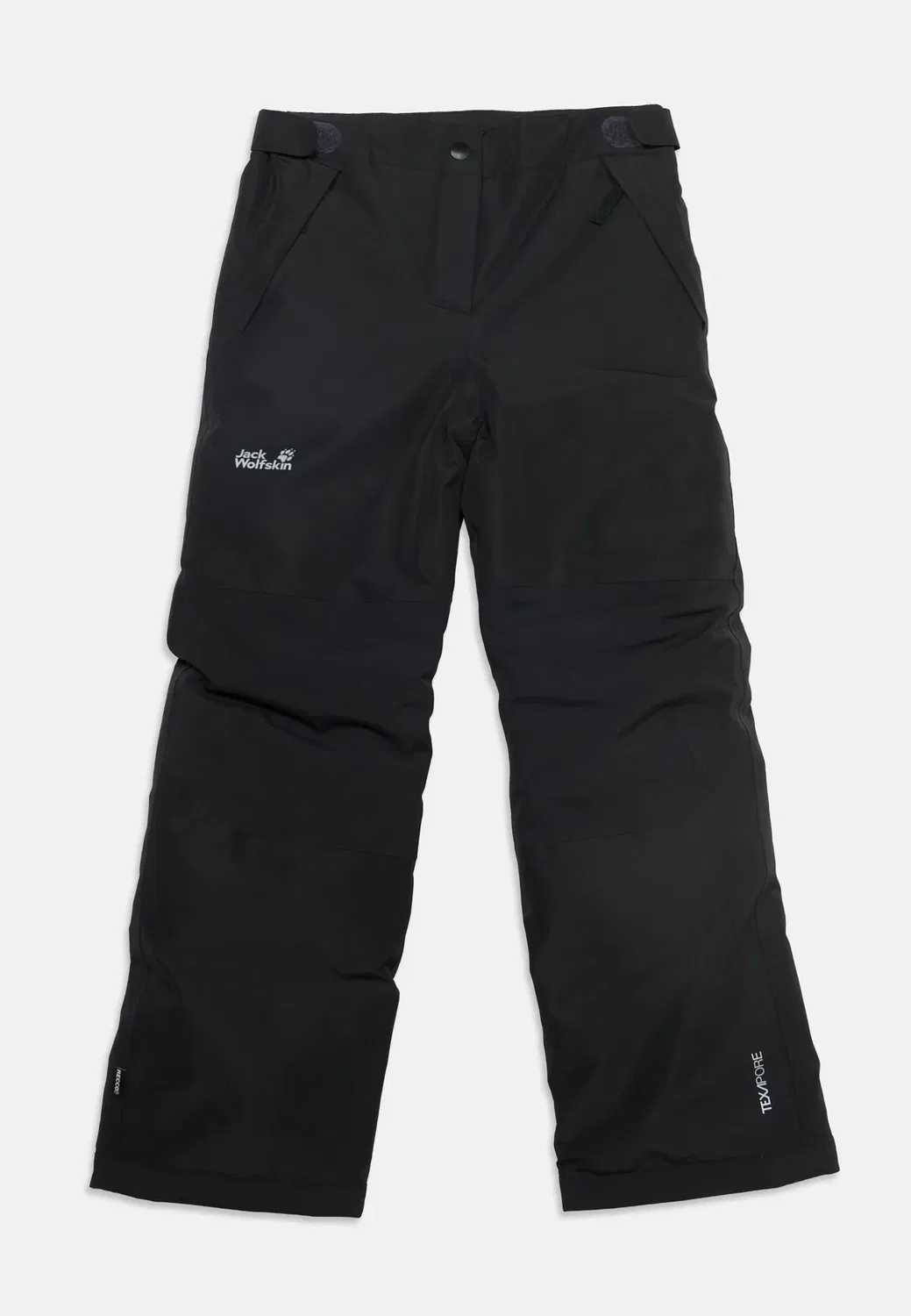Брюки Snowflash унисекс - зимние брюки Jack Wolfskin, Black