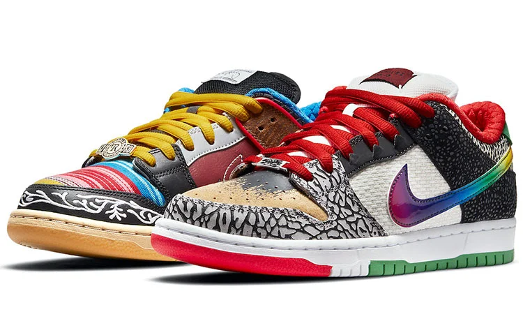 Кроссовки Nike SB Dunk Low, разноцветный — фото 3