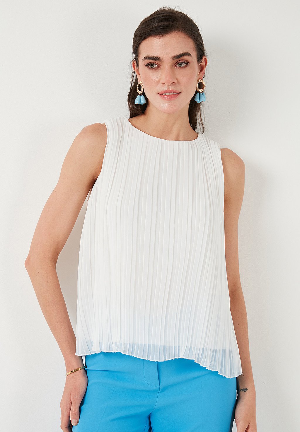 

Блуза REGULAR FIT LELA, бежевый