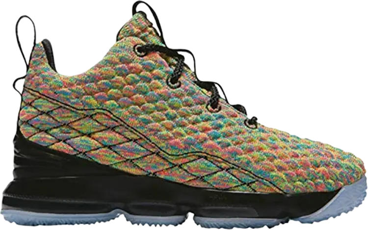 

Кроссовки Nike LeBron 15 PS 'Fruity Pebbles', многоцветный