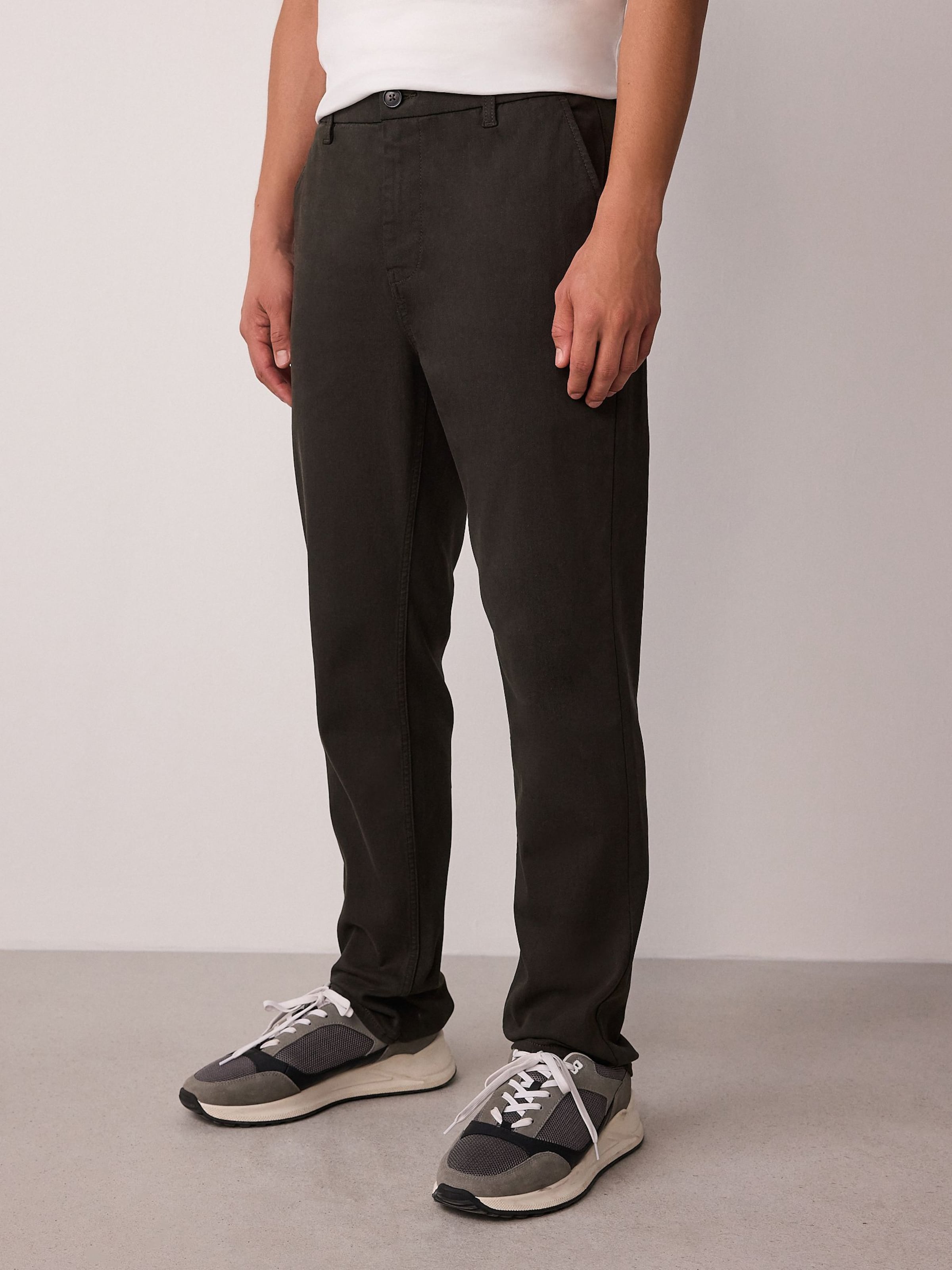 Next Хаки чинос Slim fit — фото 3