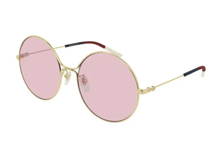 

Металлические круглые солнцезащитные очки женские GUCCI