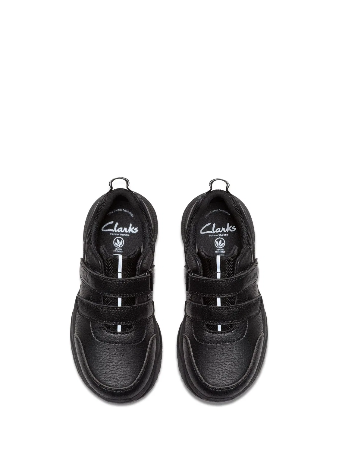 Кроссовки Feather Shine K Clarks, черный — фото 4