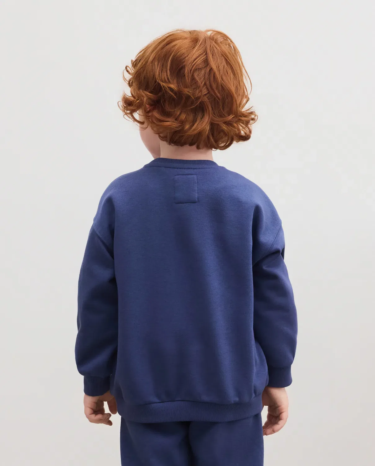 Детская худи для мальчиков с круглым вырезом Kids El Corte Inglés, Azul — фото 3