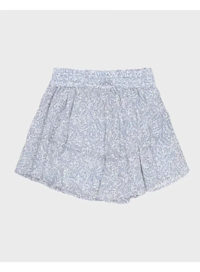 Юбка короткая Zara, синяя