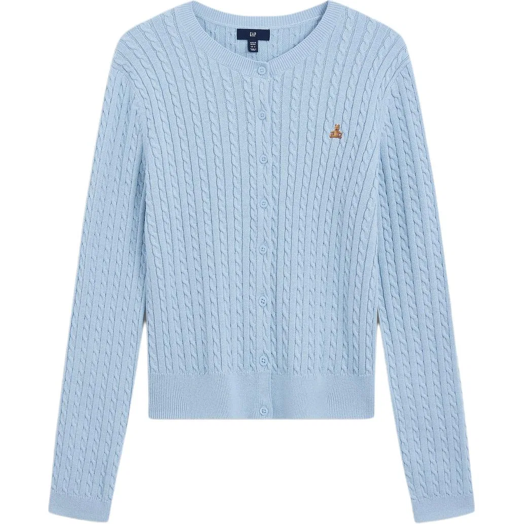Женский свитер с круглым вырезом GAP, Blue