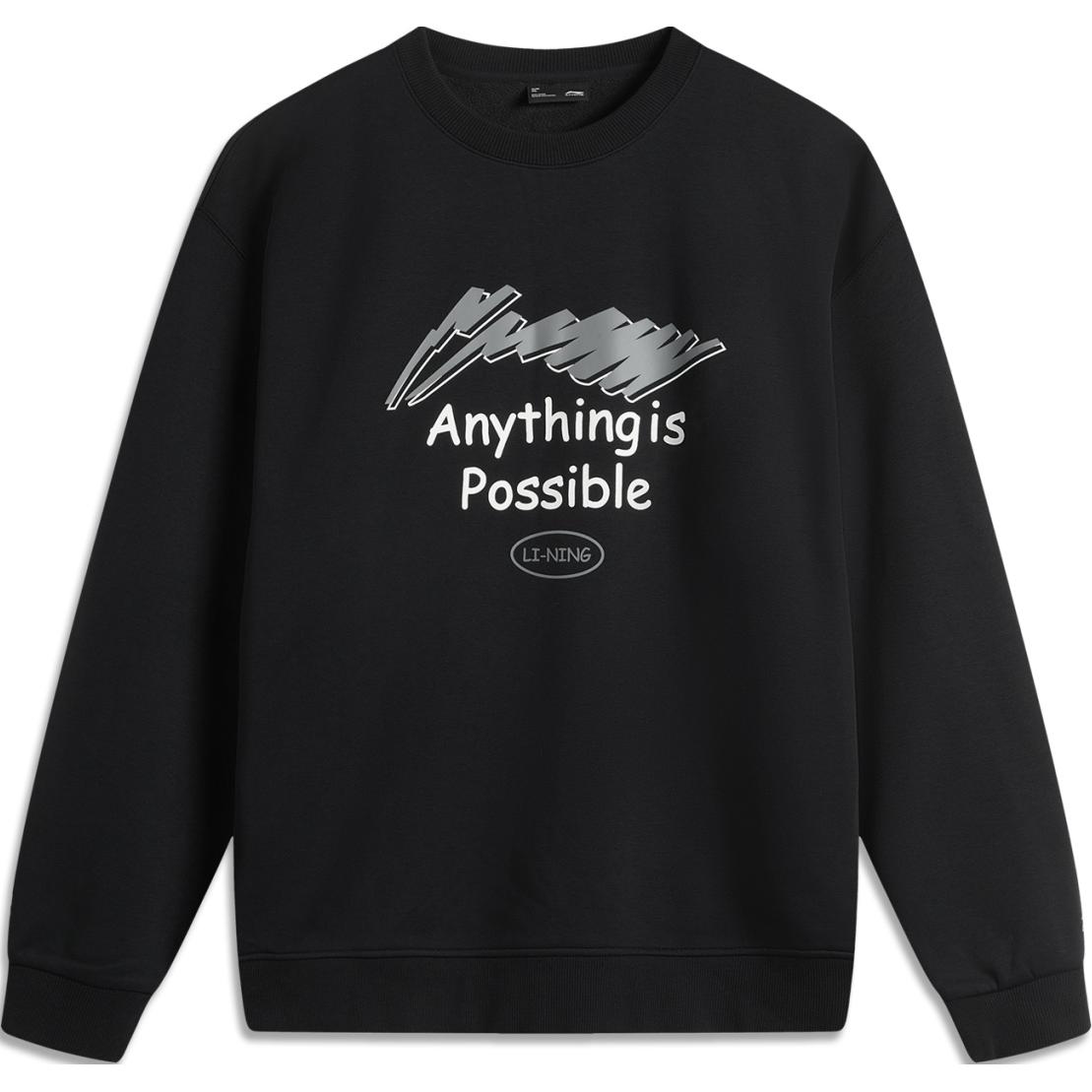 

Мужская толстовка LiNing Sports Life Collection, черная