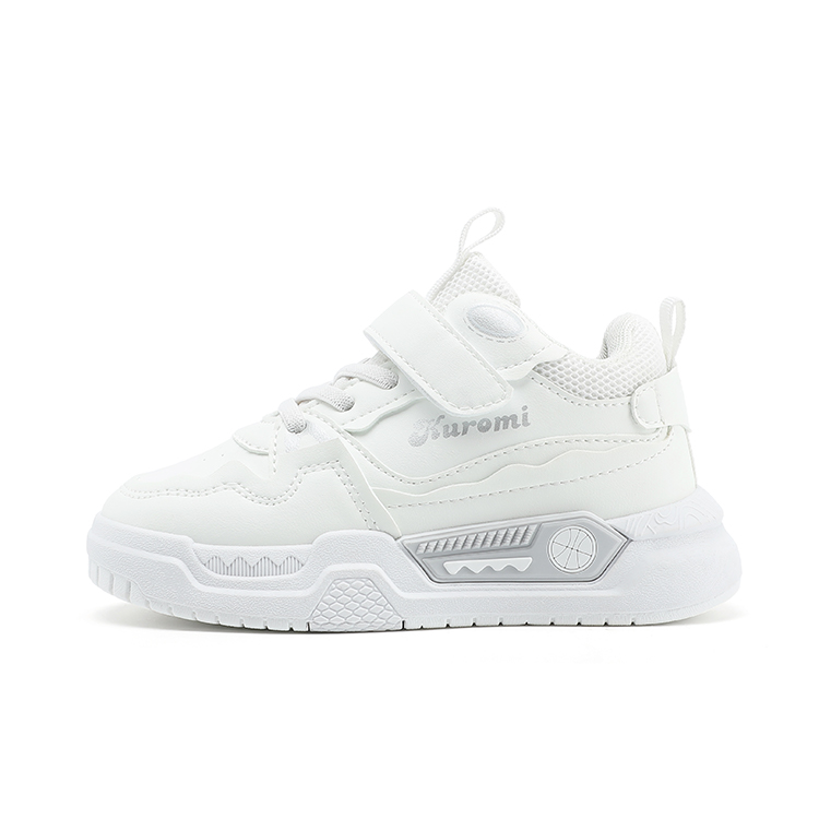 

Детские кроссовки KULUOMI x Anti-Kick Mid-Top для повседневной носки Hello Kitty, белый