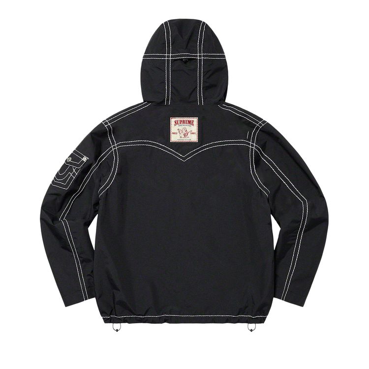 Куртка Supreme x True Religion GORE-TEX Shell Jacket 'Black', черный — фото 2