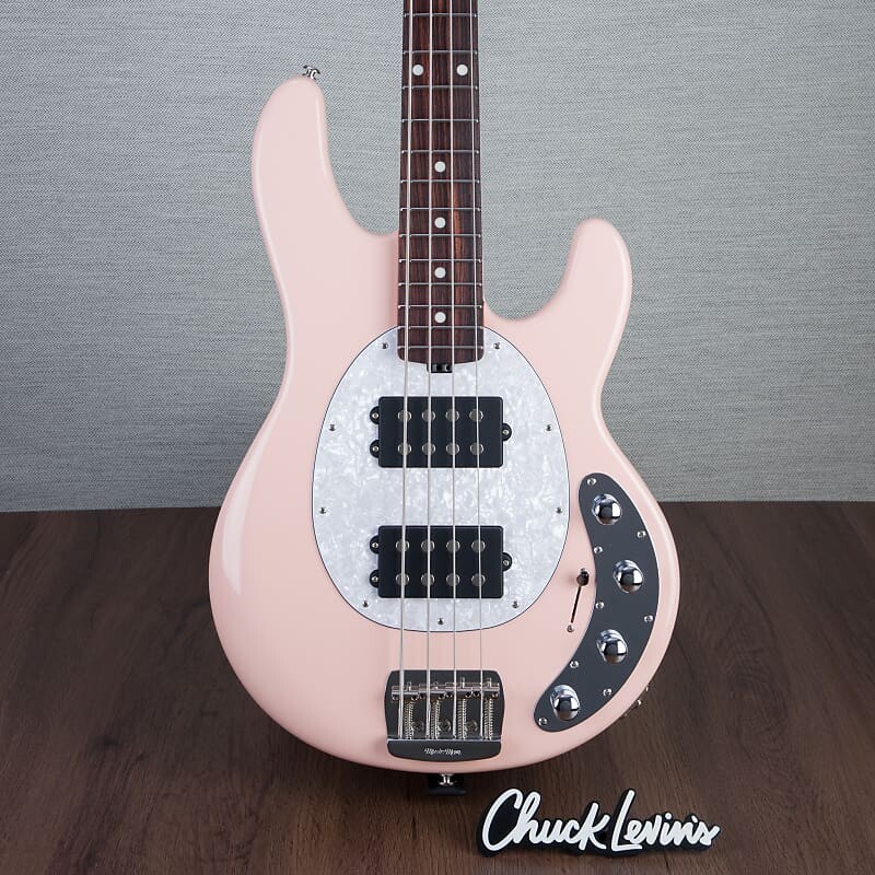 

Басс гитара Ernie Ball Music Man StingRay Special 4HH 4-String Electric Bass - Pueblo Pink