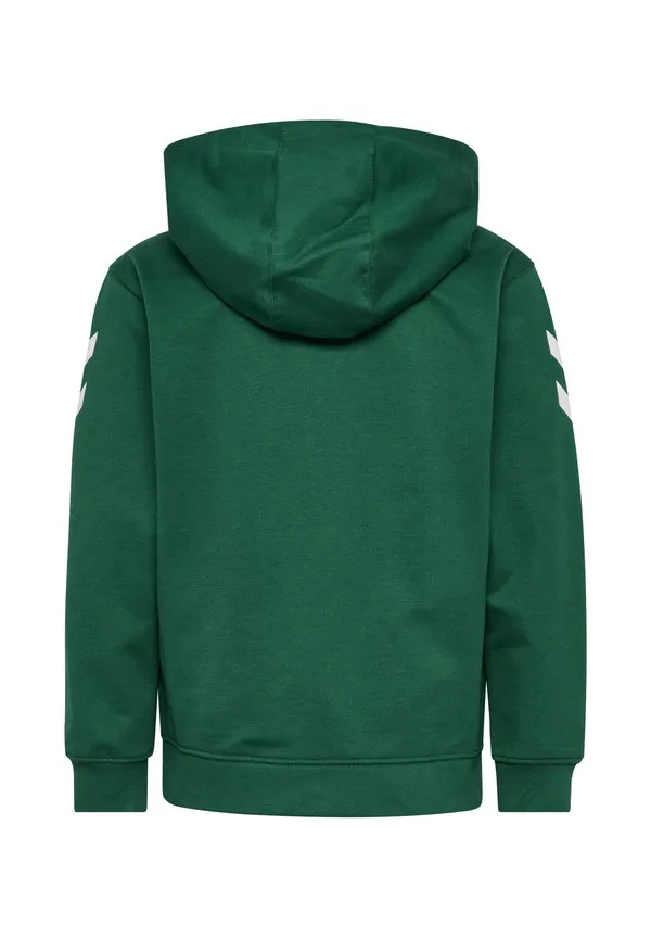 Толстовка на молнии с шевронным узором Hummel, Evergreen — фото 2